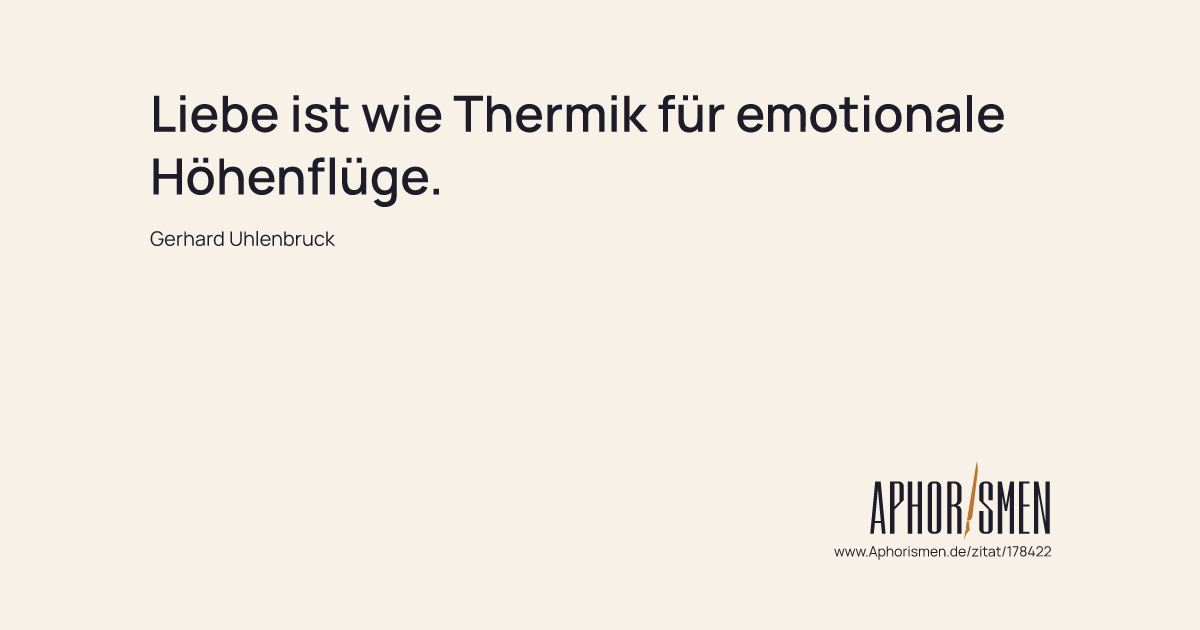 Emotionale Zitate über die Liebe