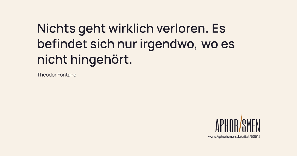 Zitate verloren gehen